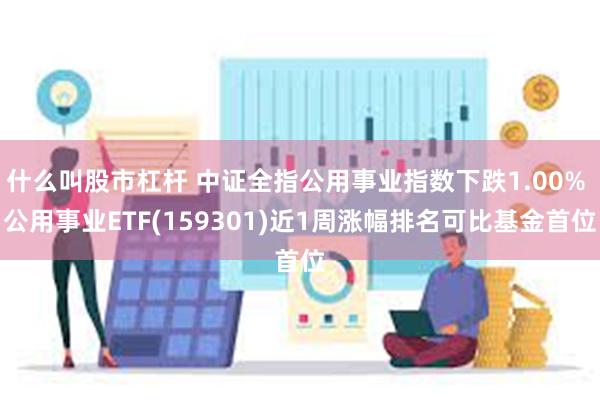 什么叫股市杠杆 中证全指公用事业指数下跌1.00% 公用事业ETF(159301)近1周涨幅排名可比基金首位