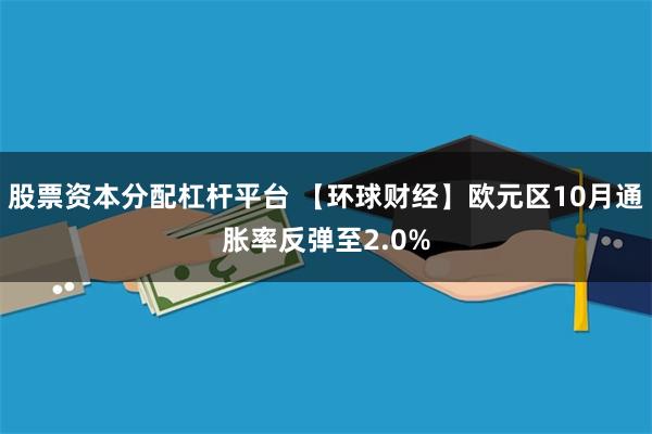 股票资本分配杠杆平台 【环球财经】欧元区10月通胀率反弹至2.0%