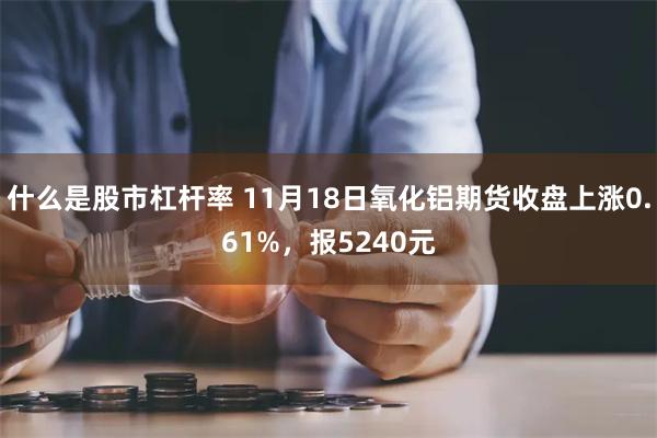 什么是股市杠杆率 11月18日氧化铝期货收盘上涨0.61%，报5240元